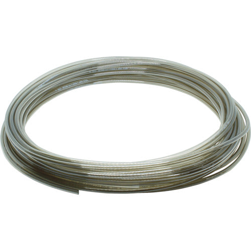 PISCO ソフトポリウレタンチューブ クリアブラック 6×4mm 20M UC0640-20-CBL 1 巻
