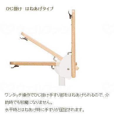 Best support handrail for Shikoku Western-style toilets, armrest lift-up