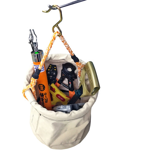 Best Tool Gokusho Canvas Round Bucket (Double-bottom, Satsuma Weave) EB-104N 1 unit