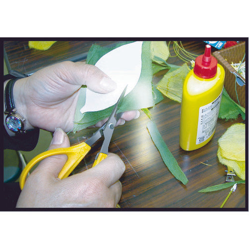 チカマサ ハサミ FUN CRAFT フッ素加工 手芸・クラフト・粘着テープ用 FB-201F 1 丁