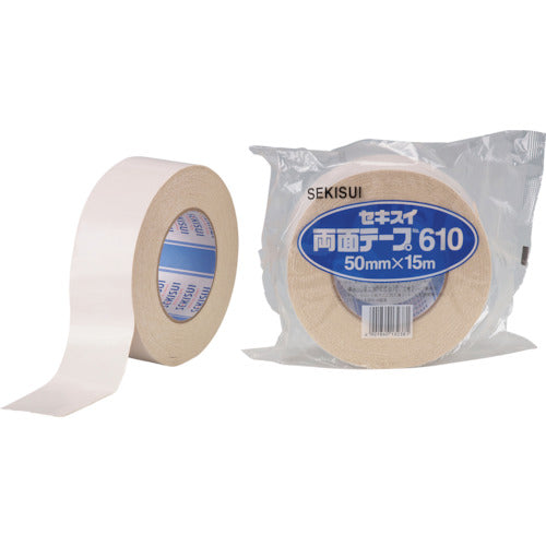 Sekisui Double-Sided Tape #610 50X15m W610X01 1 Roll