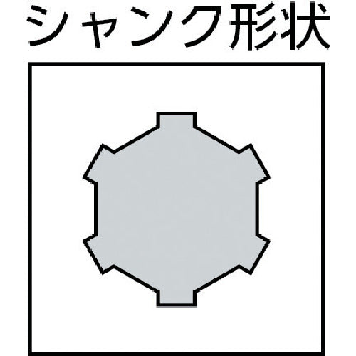 大西 木工用ロングドリル 全長400mmタイプ 刃径7.5mm NO7-75 1 本