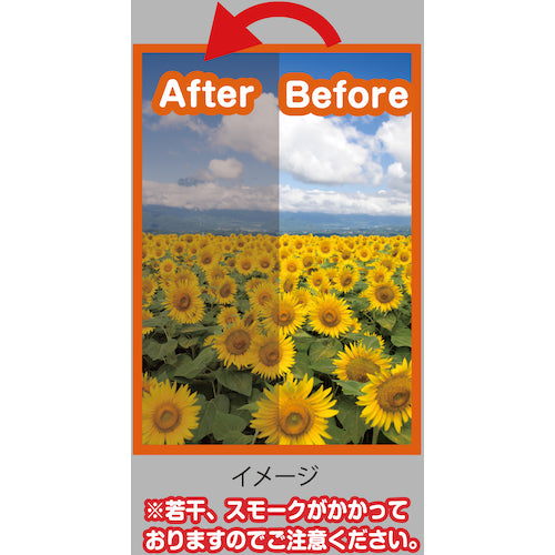 TRUSCO Light and Heat Shielding Film 450X1800 Transparent Type TSF-4518-TM 1 Roll