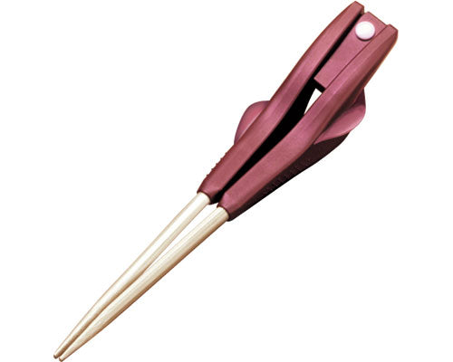 箸ぞうくん / S2-9 赤(19cm) 左手用 1 膳