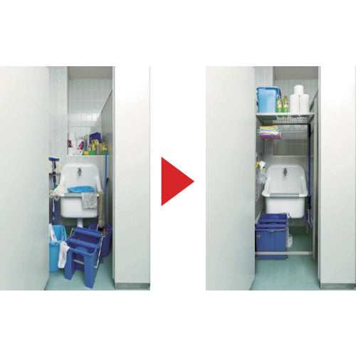 Condor Mop Hanger Cleaning System Rack Wire Basket 26 Small Width 280 x Depth 280 x Height 60 mm C300-031X-OP 1 pc