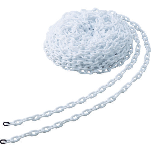 TRUSCO プラチェーン 6MMX30M 白 TPC-6W 1 巻