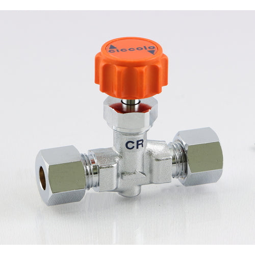 ASOH Needle Valve Ciccolo Double-ended Ring Joint Type Φ10 CR-2310 1 pc