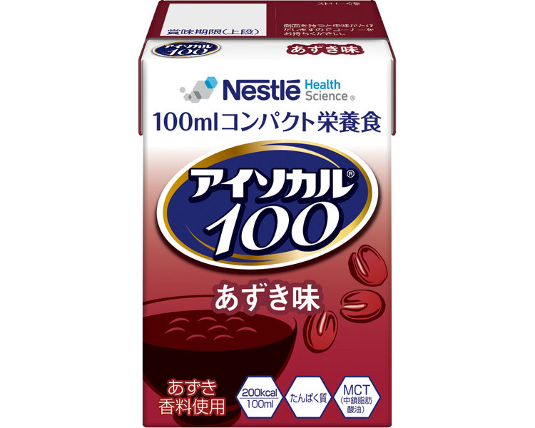 アイソカル100 あずき味 / 100mL 1 個