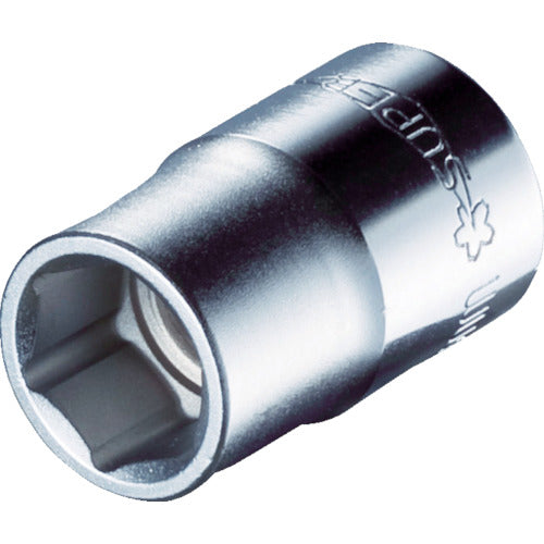 スーパー ソケットレンチ用ソケット(差込角:9.5mm)六角対辺:6mm NHS306 1 個