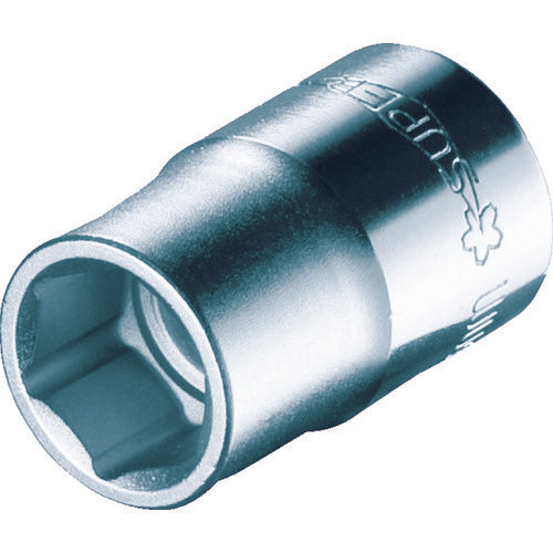 Super socket wrench socket (drive size: 9.5 mm) hexagonal width: 10 mm NHS310 1 pc