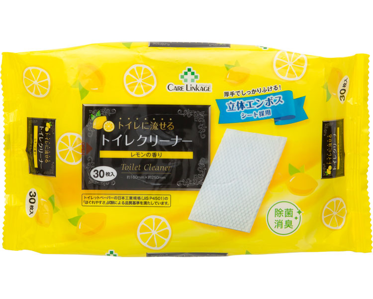 화장실에 흘릴 수 있는 화장실 클리너 / 702-001800-00 30장입 1봉