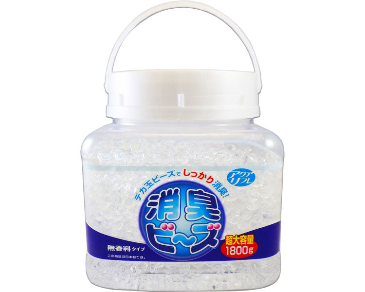 Aqua Refre Large Deodorizing Beads, Unscented / AG22607 1800g 1 case (6 pieces)