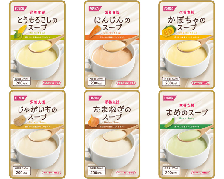 Nutritional Support Soup Assortment / 568365 6 types x 5 pieces each 1 case