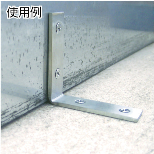 TRUSCO Stainless Steel Corner Fittings Square 25 x 75 mm (1 piece = 1 bag) TKL-2575 1 piece