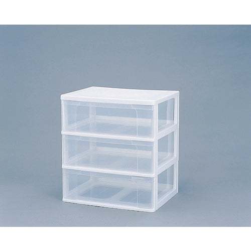 IRIS 223962 ワイドチェスト N−653 ホワイト/クリア N-653 1 台