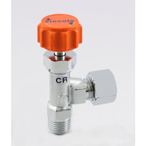 ASOH 니들 밸브 치콜로 링 조인트형 PT1/4×Φ6 CR-3206 1개