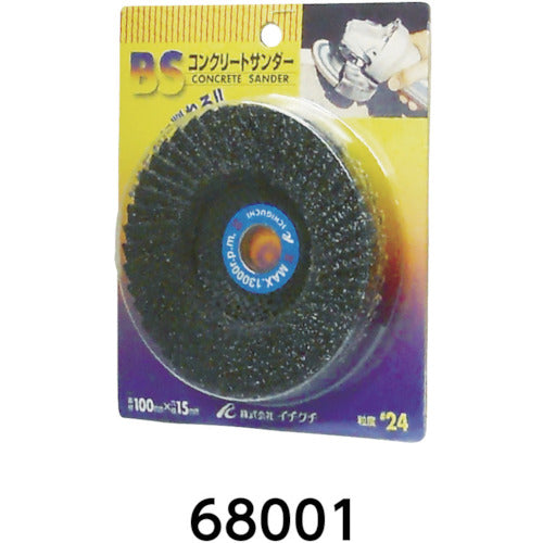 BS Concrete Sander 125X22 #24 68009 1 piece