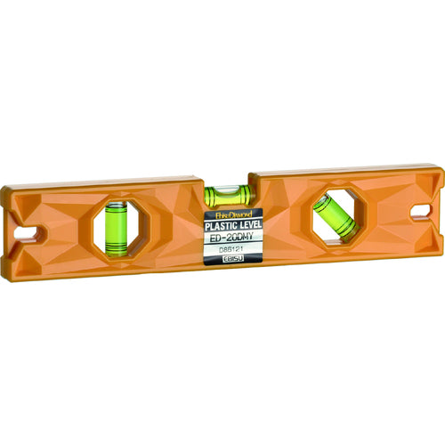 Ebisu Diamond Gradient Meter Plastic Level Yellow ED-20DMY 1 pc