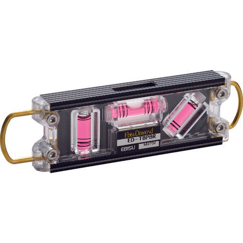 에비스 다이아몬드 수평기 토비 레벨 프로 블랙/레드 ED-TBPBR 1개