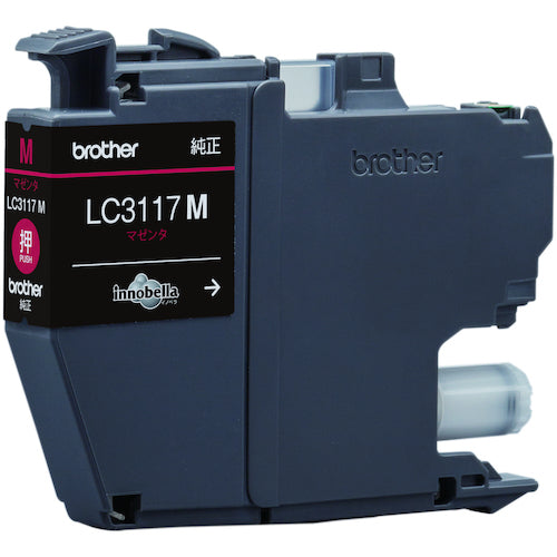 형제 잉크 카트리지 LC3117 마젠타 LC3117M 1개