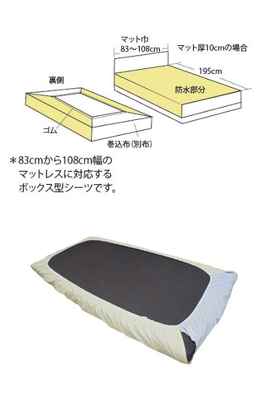 Safe Smooth Waterproof Sheet Full Box Type / MT7081 1 sheet