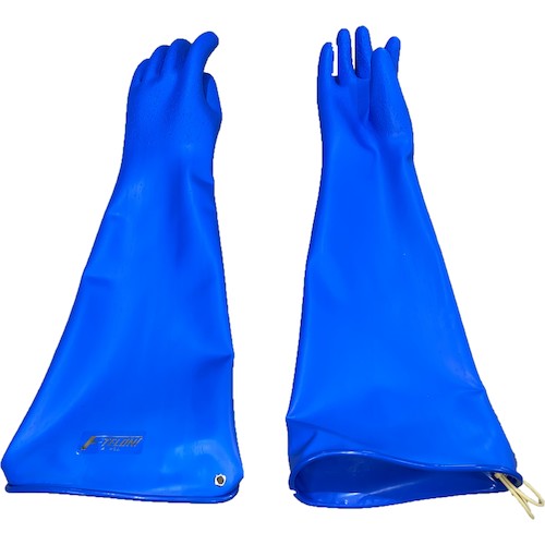 하나키 고무 화학 약품 장갑 에프테롱 장갑 A-20L A-20L 1 쌍