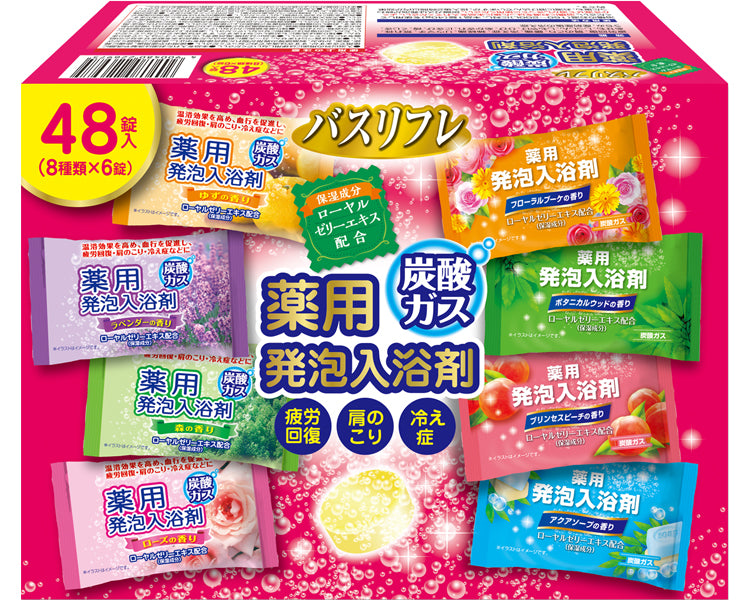 Carbon dioxide medicated foaming bath agent R / AG28715 48 tablets 1 unit