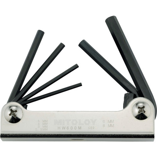 ミトロイ 折りたたみホローレンチセット 6本組 HW600M 1 S