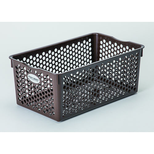 SANKO pla 432674 프랭크 바구니 심형 NO. 1 브라운 135×285×118mm 4973230432674 1개