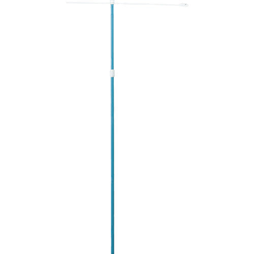 ユニット 桃太郎旗用ポール伸縮ポール 青 鉄 下部/22Ф・上部/19Ф 867-70 1 本