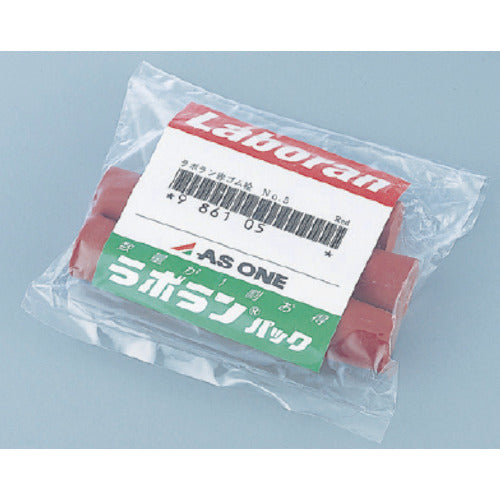 AS Laboran Red Rubber Stopper No. 4 11 pieces 9-861-04 1 bag