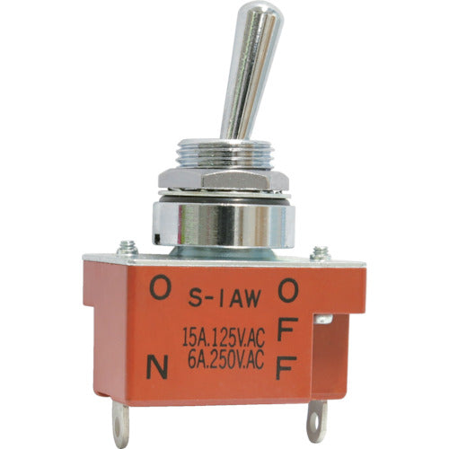 NKK Switches Waterproof Toggle Switch Solder Terminal Single Pole ON-OFF S-1AW 1 pc
