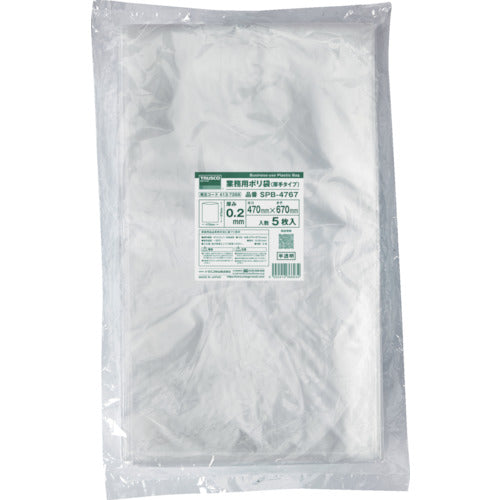 TRUSCO 업무용 폴리백 0.2x470x670(5장입) SPB-4767 1봉