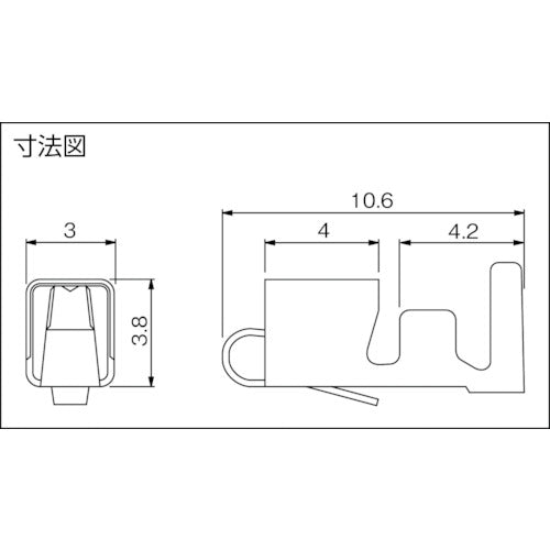 JST VH 커넥터용 콘택트 (100개입) BVH-21T-P1.1 1봉