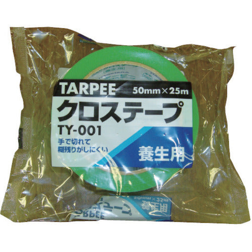 萩原 ターピー クロステープ(養生用) グリーン 50mm×25m TY001-5025 1 巻