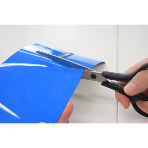 TRUSCO Magnetic Sheet Glossy 100 x 300 Blue MS-A1-B 1 Sheet