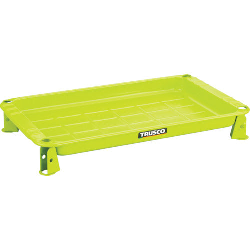 TRUSCO ツールワゴンロイヤル浅型トレーTWR−2型用黄緑 TWR-2A2-GR 1 枚