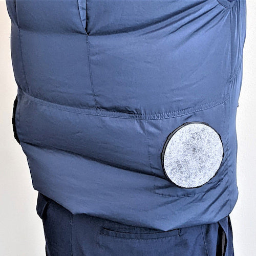 橋本 小型ファン用フィルター 粘着タイプ 100ΦMM 厚さ2mm 10枚入 ACF100S 1 袋