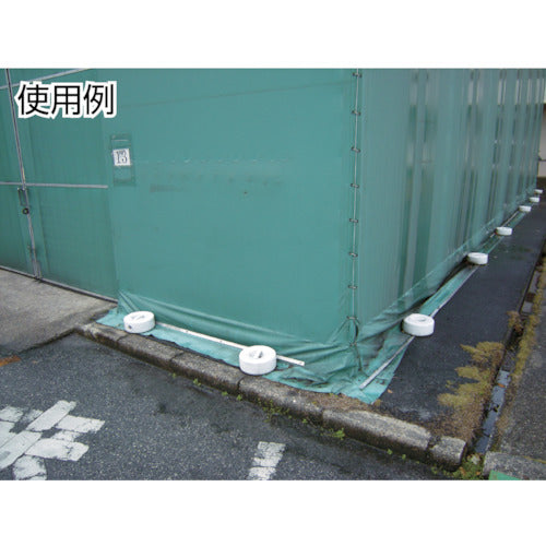 TRUSCO 重石(おもし)丸型 3.5KG型 TW3.5-M 1 個