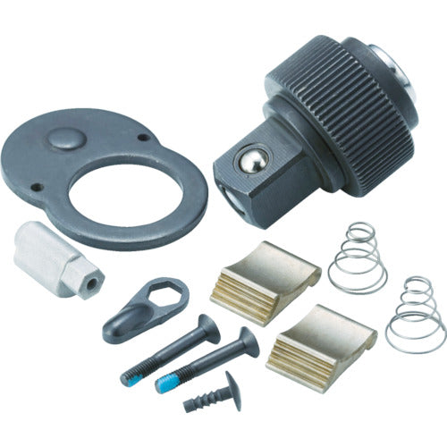 TRUSCO Ratchet Handle TRH4B Gear Cam Head Parts Set TRH4BGC 1 S