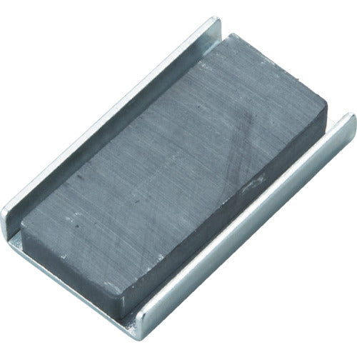 TRUSCO Capped Ferrite Magnet, Square, 79mm x 38mm x 13mm, Pack of 5, TFC79K-5P, 1 bag