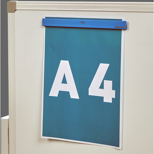 TRUSCO Magnet Bar 310mm Blue TMOB-310-B 1 piece