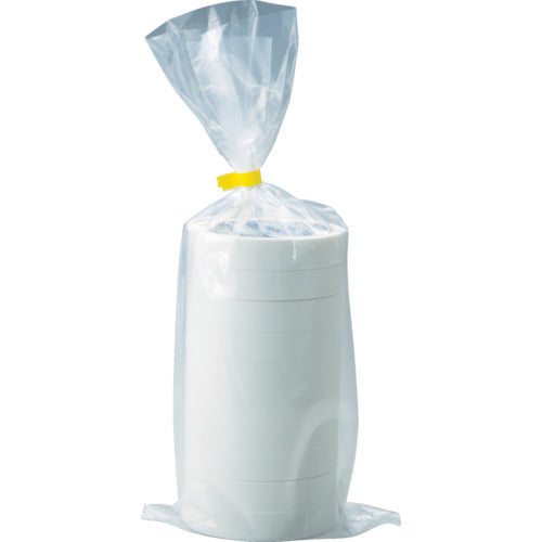 TRUSCO 結束用樹脂テープ ふしぎテープ18mm×50m×10巻 GJ18W-5010 1 袋