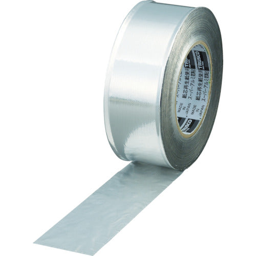 TRUSCO Super Aluminum Foil Adhesive Tape 75mm x 50m Glossy TRAT75-1 1 Roll