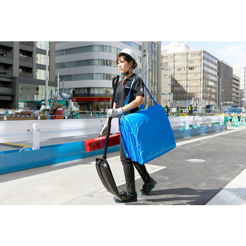 TRUSCO 【売切廃番】 肩掛けなので運搬時両手が使えるブルーシートα2500寸法10.0m×10.0m BSA25-1010 1 枚