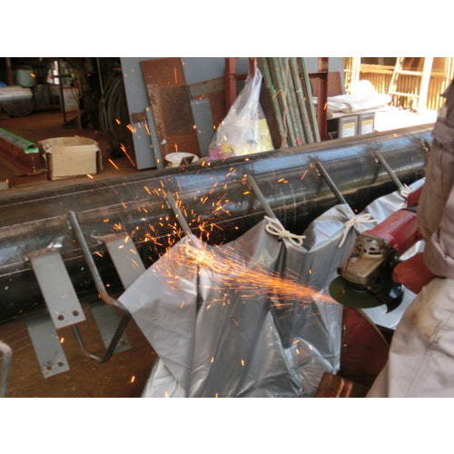 TRUSCO 難燃ロープ6mmX30m TRNR-630B 1 巻