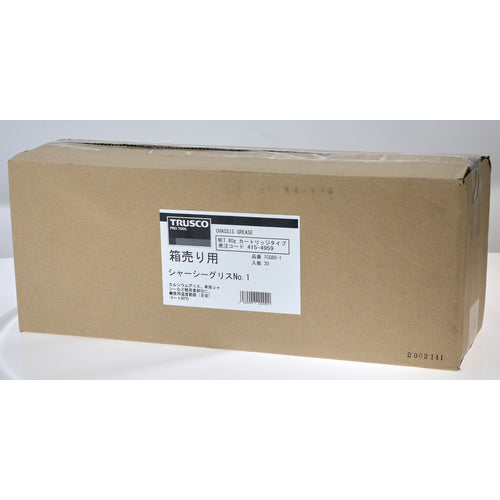 TRUSCO 30本箱売り シャーシーグリス 80g #1(30本=1箱) TCG80-1 30 本