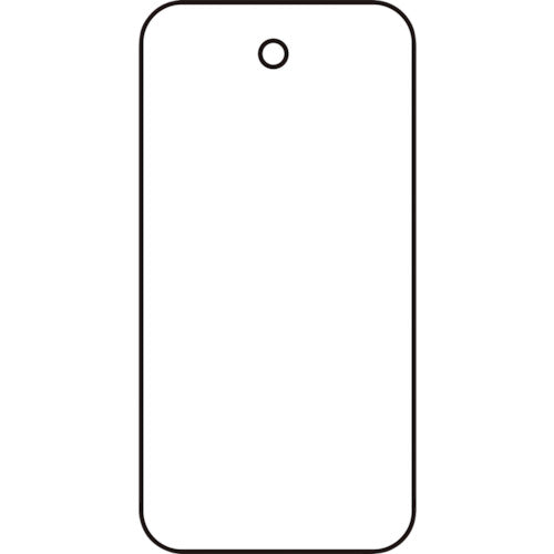 TRUSCO 화이트 무지 판 10 매 세트 50 × 25 × 2 두께 T886-54 1 세트