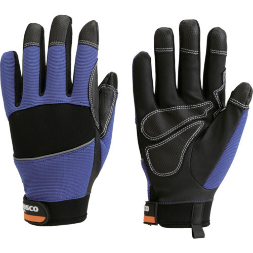 TRUSCO 【売切廃番】ハイグリップグローブ ネイビー M THG2-NM 1 双