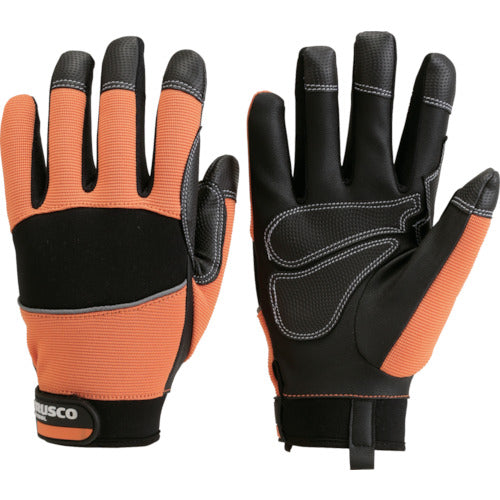 TRUSCO 【매진 폐번】 하이 그립 장갑 오렌지 M THG2-OM 1 쌍